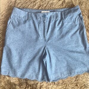 Talbots Blue Bermuda Shorts with Classic Design